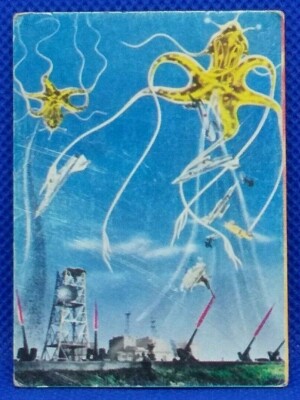 Dogora Yamakatsu Card Tokusatsu Godzilla Vintage kaiju Japanese Toho Rare F/S-image