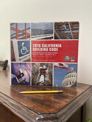 2016 California Building Code of Regulations Title 24, Part 2, Volume 1-image