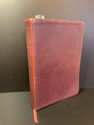 Thompson Chain Reference Bible 1983 NIV (1978) Bonded Leather Red Letter Vintage-image