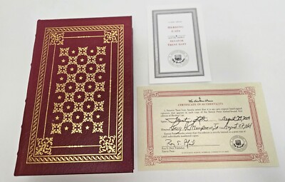 Easton Press Leather Signed 1st Edition Herding Cats by Sen. Trent Lott with COA-image