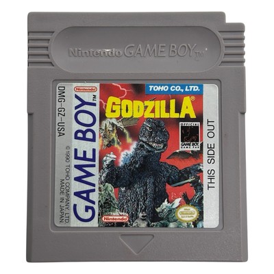 Godzilla (Nintendo Game Boy, 1990) Authentic Tested Game Cartridge-image