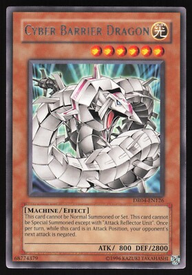 Cyber Barrier Dragon - DR04-EN126 - Rare  -  Dark Revelation Volume 4 - Yugioh-image