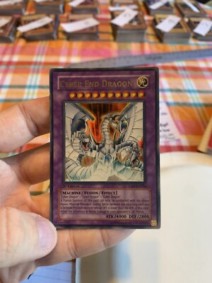 Yu-Gi-Oh! TCG Cyber End Dragon CRV-EN036 1st Edition Ultra Rare Holographic-image