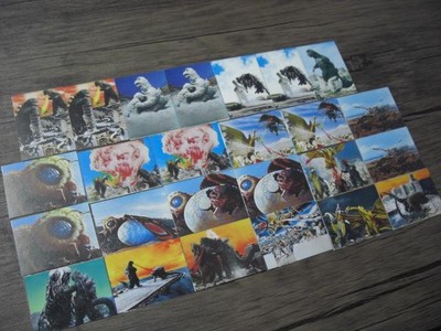 Yamakatsu Godzilla Vs Mothra Cards 25 Yellow Box-image