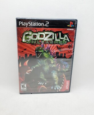 Godzilla Unleashed PS2 Sealed CIB PlayStation 2 New-image