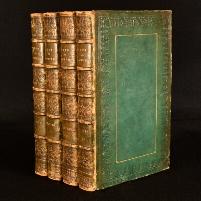 1809 4Vols The Life and Letters of William Cowper William Haley Straight Grai...-image