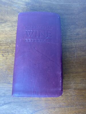 The Professional Wine Reference by Frank E. Johnson 1983 Leather Bound Gilt Edge-image