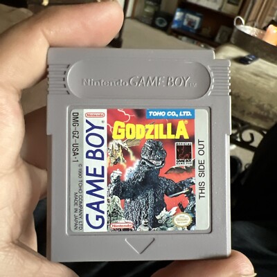 Godzilla (Nintendo Game Boy, 1990) AUTHENTIC CLEANED & TESTED-image
