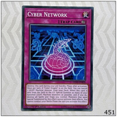 Cyber Network - LEDD-ENB20 - Common 1st Edition Yugioh-image