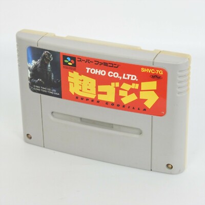 Super Famicom SUPER GODZILLA Cartridge Only Nintendo sfc-image