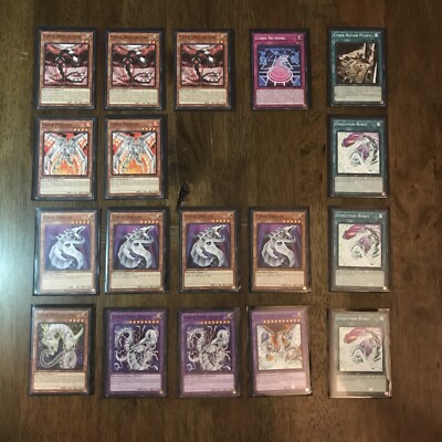 Cyber Dragon Set  Cyber Dragon And Fusion Cards And Magic And Trap All First Edt-image