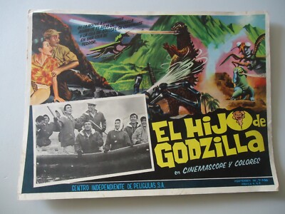 TOHO/SON OF GODZILLA/AKIRA  KUBO/E8/original mexican lobby card-image
