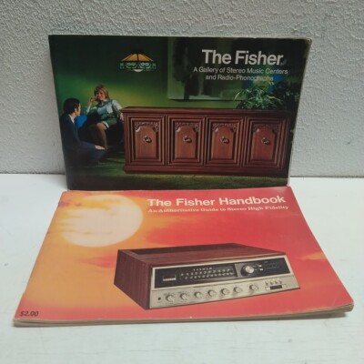 Lot The Fisher 1970 Catalog Radio Stereo Phonograph Fidelity MCM Vintage 1971-image