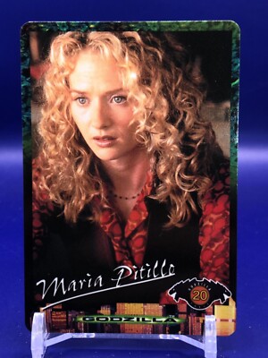 Maria Pitillo Godzilla Movie Film 1998 20 Card Bandai Japanese-image
