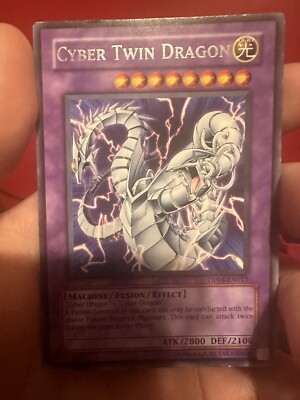 Cyber Twin Dragon (DP04-EN011)(Unlimited Edition)(Rare)(LP-MP)-image