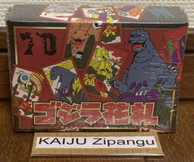Godzilla Hanafuda Japanese Traditional Playing Cards 70th Anniversary Ensky-image
