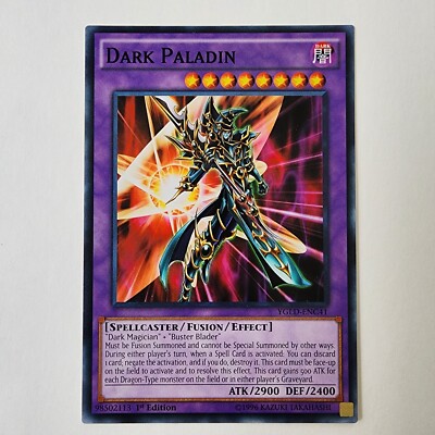 Dark Paladin - YGLD-ENC41 - NM/VLP - Common - 1st ed - Yugioh-image