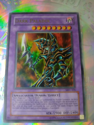 Yu-Gi-Oh! TCG Dark Paladin MFC-105 UNLIMITED front N/M back with low details -image