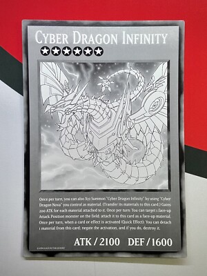 Yugioh Cyber Dragon Infinity Duel Overload DUOV Jumbo Oversized Card MINT NM-image