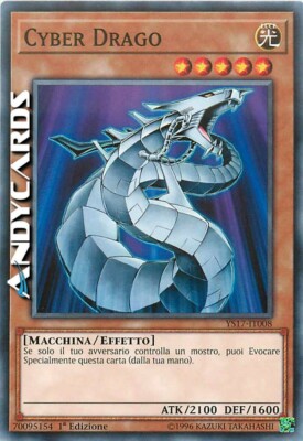 CYBER DRAGON • (Cyber Dragon) • Common • YS17 IT008 • Yugioh! • ANDYCARDS-image