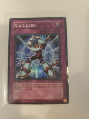 Yugioh Super Rare Kid Guard 1st Edition DP03-EN030 Moderately Played-image