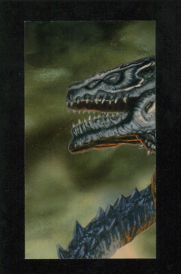 1998 Inkworks Godzilla The Movie Supervue Glowzilla - G1 Born of Atom (302378)-image