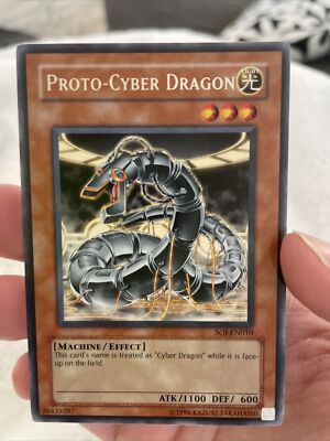 Yu-Gi-Oh! Yugioh Card B Proto-Cyber Dragon SOI-EN010-image