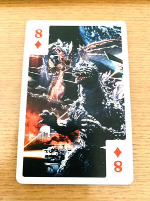 Godzilla  Playing Cards Poker Card  TOHO  From Japan  C-78-image