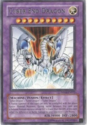 Yugioh-Cyber End Dragon-Rare-UNL-DP04 EN012 (LP)-image