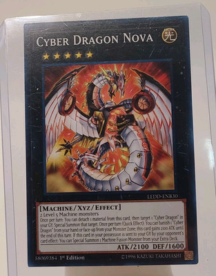 Yu-Gi-Oh! Cyber Dragon Nova [LEDD-ENB30]  1st Ed LP-image