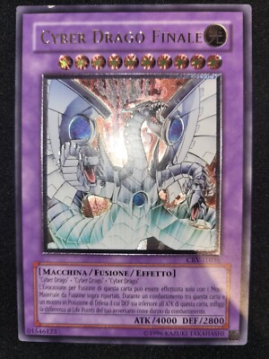 Yu Gi Oh - Cyber End Dragon - Unlimited - Ultimate Rare - CRV-IT036 - EU Print-image