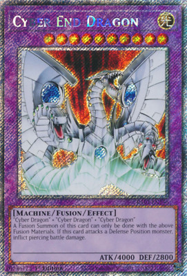 1X NM Cyber End Dragon - RA03-EN156 - Platinum Secret Rare 1st Edition-image