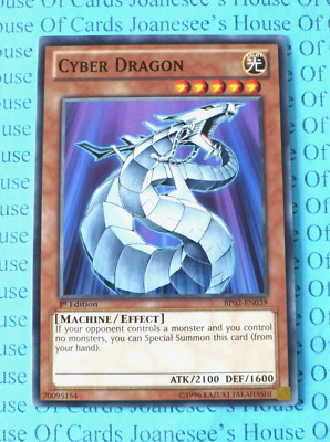 Cyber Dragon BP02-EN039 Yu-Gi-Oh Card 1st Edition New-image