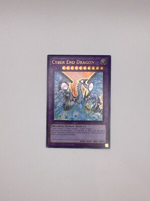 Yugioh Foil Misprint Cyber End Dragon SDCS-EN041-image