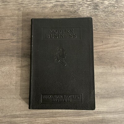 Modern Business Alexander Hamilton Institute Banking #17 Vintage 1925-image