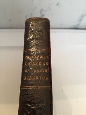 1839 SOCIETY, MANNERS And POLITICS In The UNITED STATES Letters on North America-image