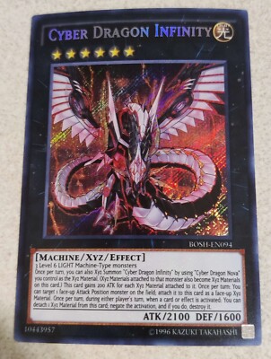 1x Yu-Gi-Oh! Cyber Dragon Infinity - BOSH-EN094 - Secret Rare - NM-image