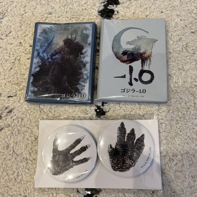 Godzilla 1.0 Trading Card Sleeve Set Ex E Prize Lot/Pack-image