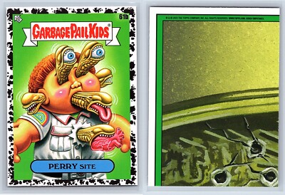 Aliens Xenomorph Ridley Scott Weaver Garbage Pail Kids Spoof BLACK SP Card-image