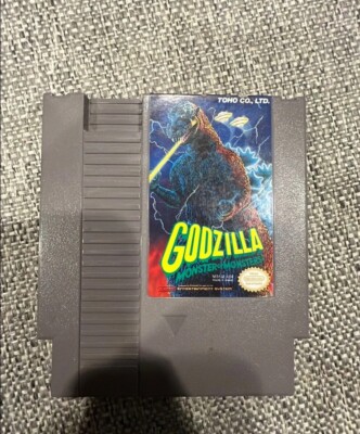 Godzilla: Monster of Monsters (Nintendo Entertainment System, 1989) With Sleeve-image