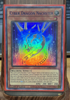 Cyber Dragon Nachster (Purple) - LDS2-EN032 - Ultra Rare 1st Near Mint-image
