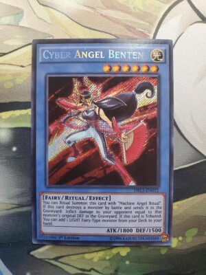 Yu-Gi-Oh! TCG Cyber Angel Benten Dragons of Legend: Unleashed DRL3-EN012 1st...-image