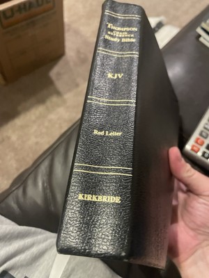 Thompson Chain Reference Bible KJV Red Letter 5th Improv. Ed Kirkbride 2002-image