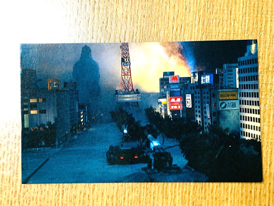 Godzilla Card No.95  Godzilla VS King GhidorahTOHO I From Japan G-57-image