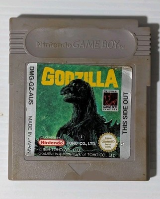 Godzilla Nintendo Game boy Cartridge Only Tested-image