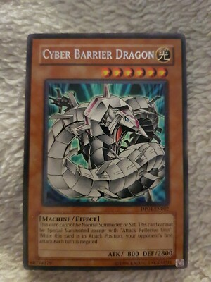 1x YuGiOh TCG Cyber Barrier Dragon Capsule DP04 EN002 Trading Card Game-image