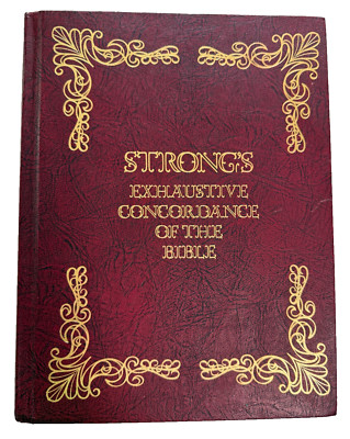 Strong's Exhaustive Concordance Of The Bible Hebrew Chaldee & Greek Dictionaries-image