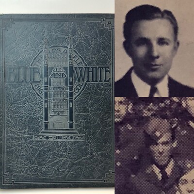 Ray Bradbury Charles Bukowski High School Yearbook Lynn Buck Compton LA 1938-image