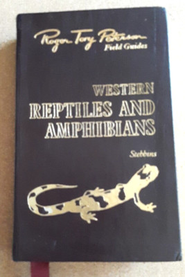 Western Reptiles and Amphibians (Peterson Field Guide) 1985 LEATHER bound 2nd Ed-image