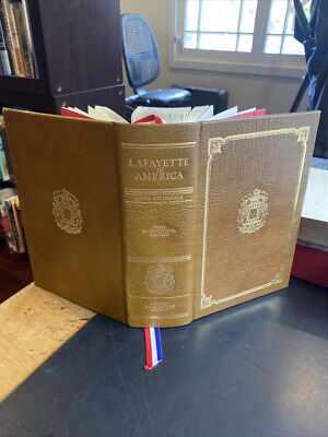 LAFAYETTE IN AMERICA Louis Gottschalk 1975 Leather HC 1975 Certificate 1st Ed.-image